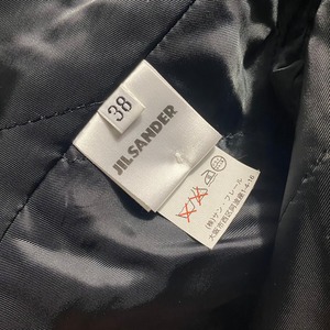 JIL SANDER black cashmere coat