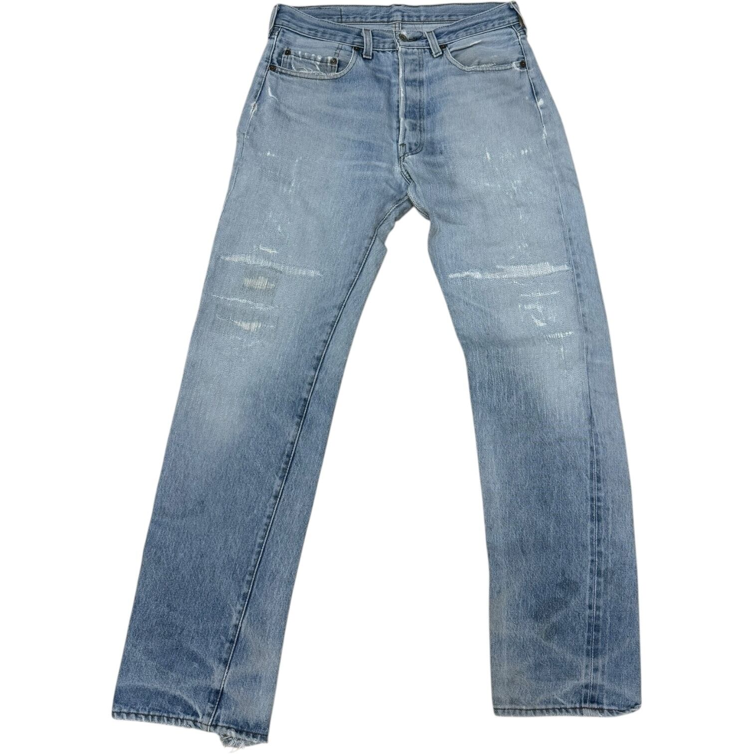 1976年製 W34 66後期 Levi's 501 USA製 デニム ジーンズ リーバイス