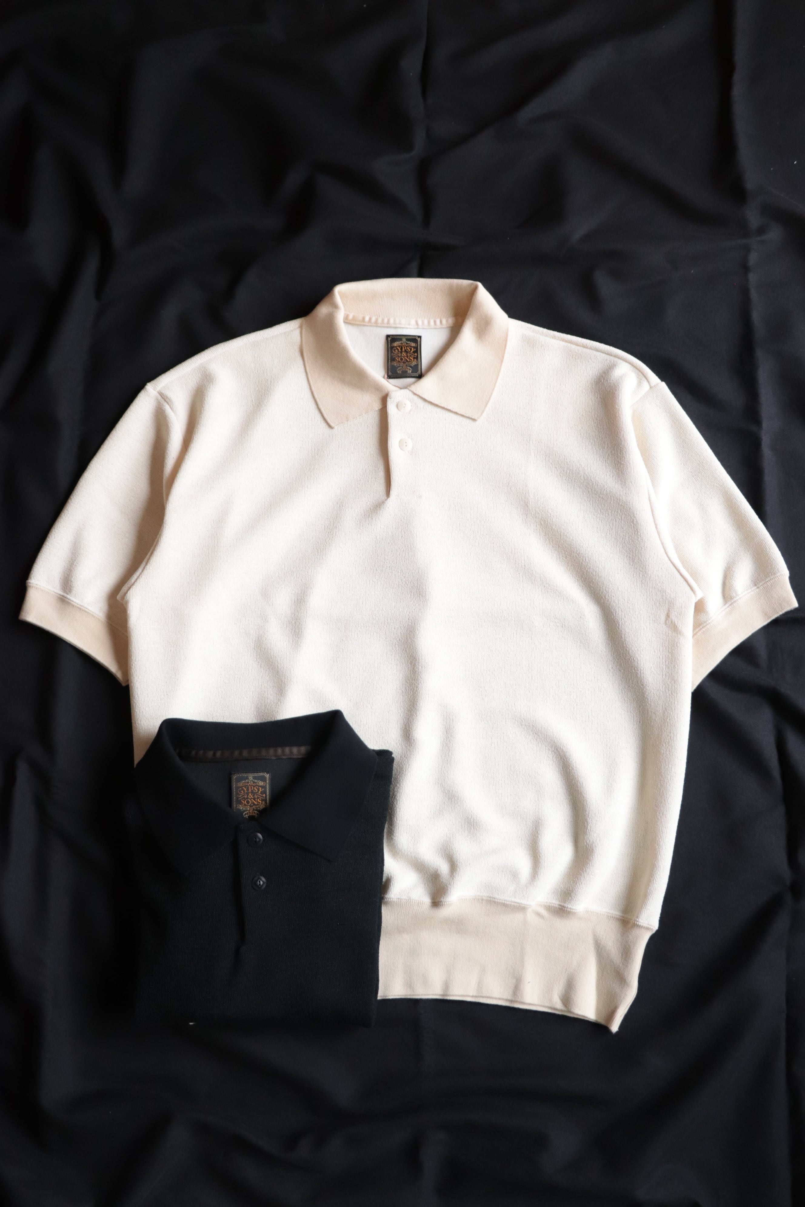GYPSY & SONS/ジプシーアンドサンズ KNIT SEW POLO SHIRT GS2549936