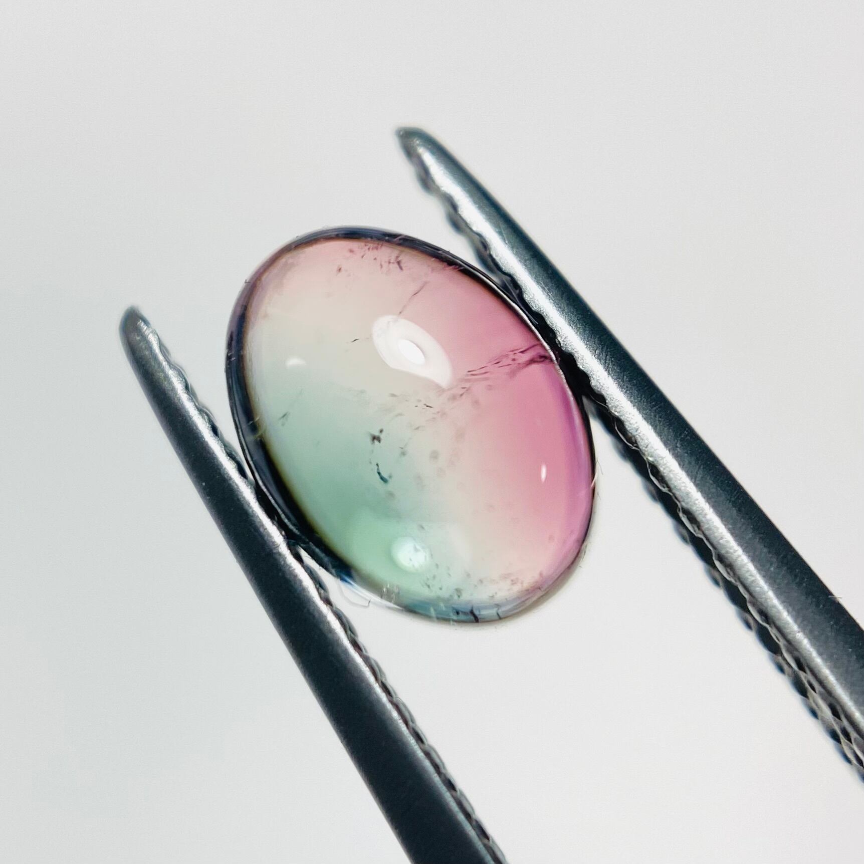 桃色バイカラートルマリン