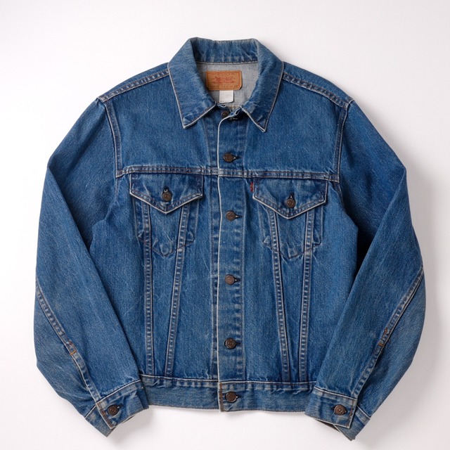 【逸品】70s Levis 70505 0217 Denim jacket size42 about M made in USA ／ 70年代 リーバイス スペシャル ヴィンテージ デニム ジャケット Gジャン ビッグサイズ  サイズ42 実寸M 66前期 後期 アメリカ製