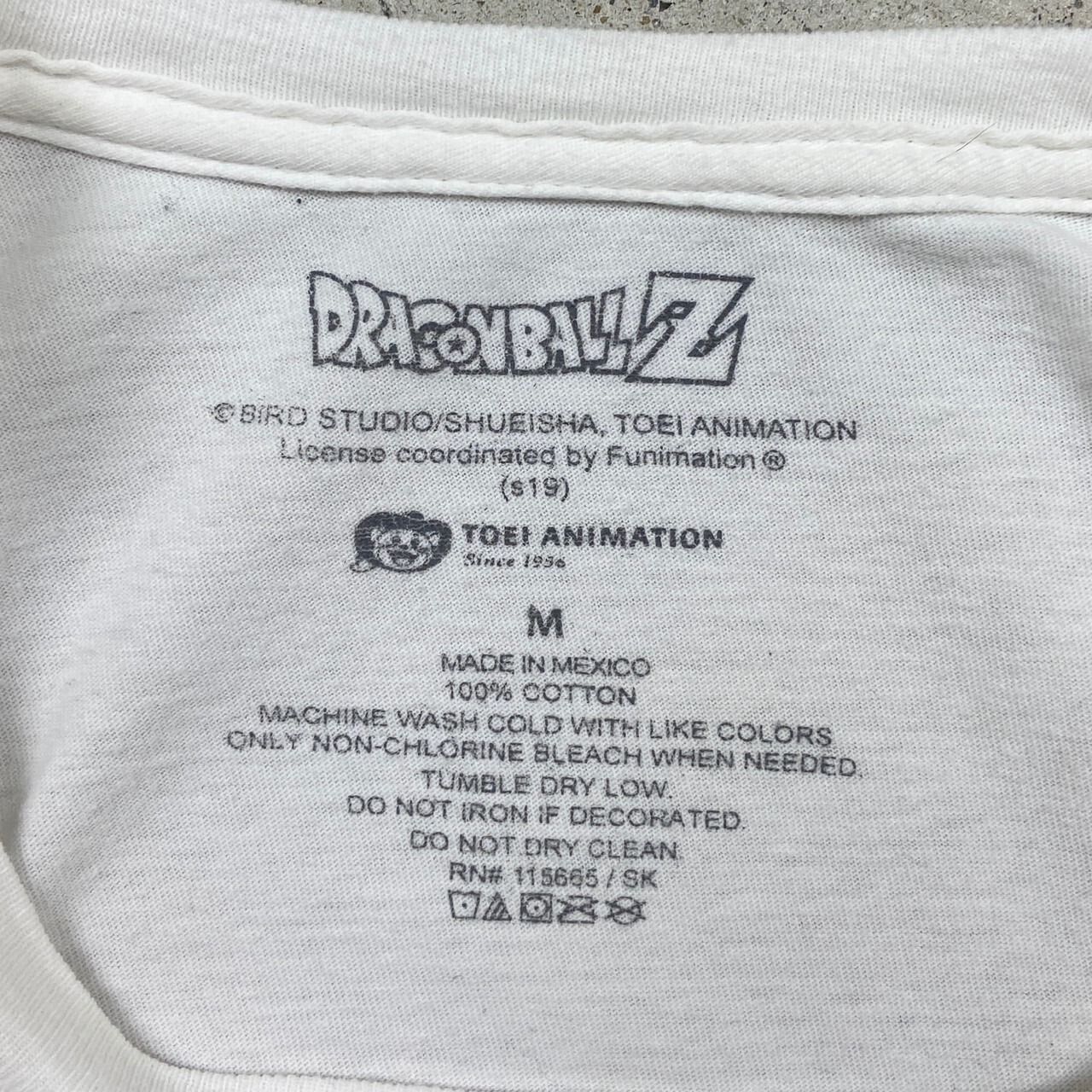 DRAGON BALL Z ドラゴンボールZ キャラクタープリント Tシャツ メンズM 