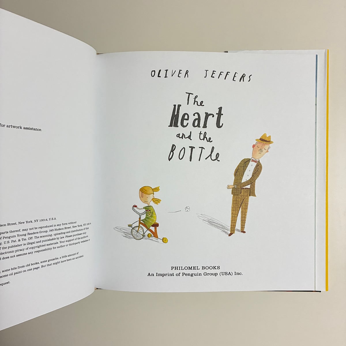 The Heart and the Bottle | 素敵な洋書絵本のお店 Read Leaf Books