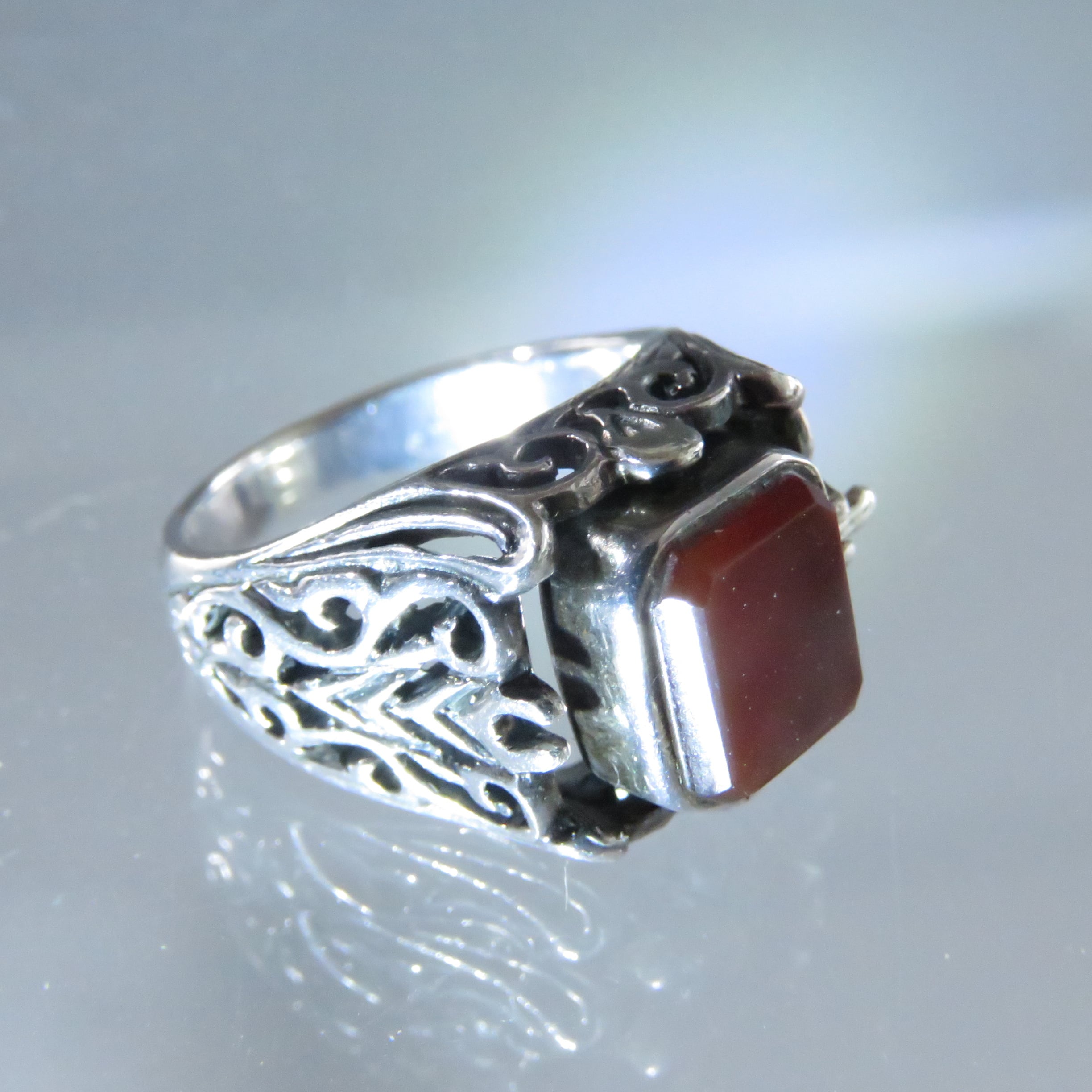 ヴィンテージアクセサリー silver925 ジェット jet / メノウ ヴィンテージアクセサリー silver925 ジェット jet / メノウ