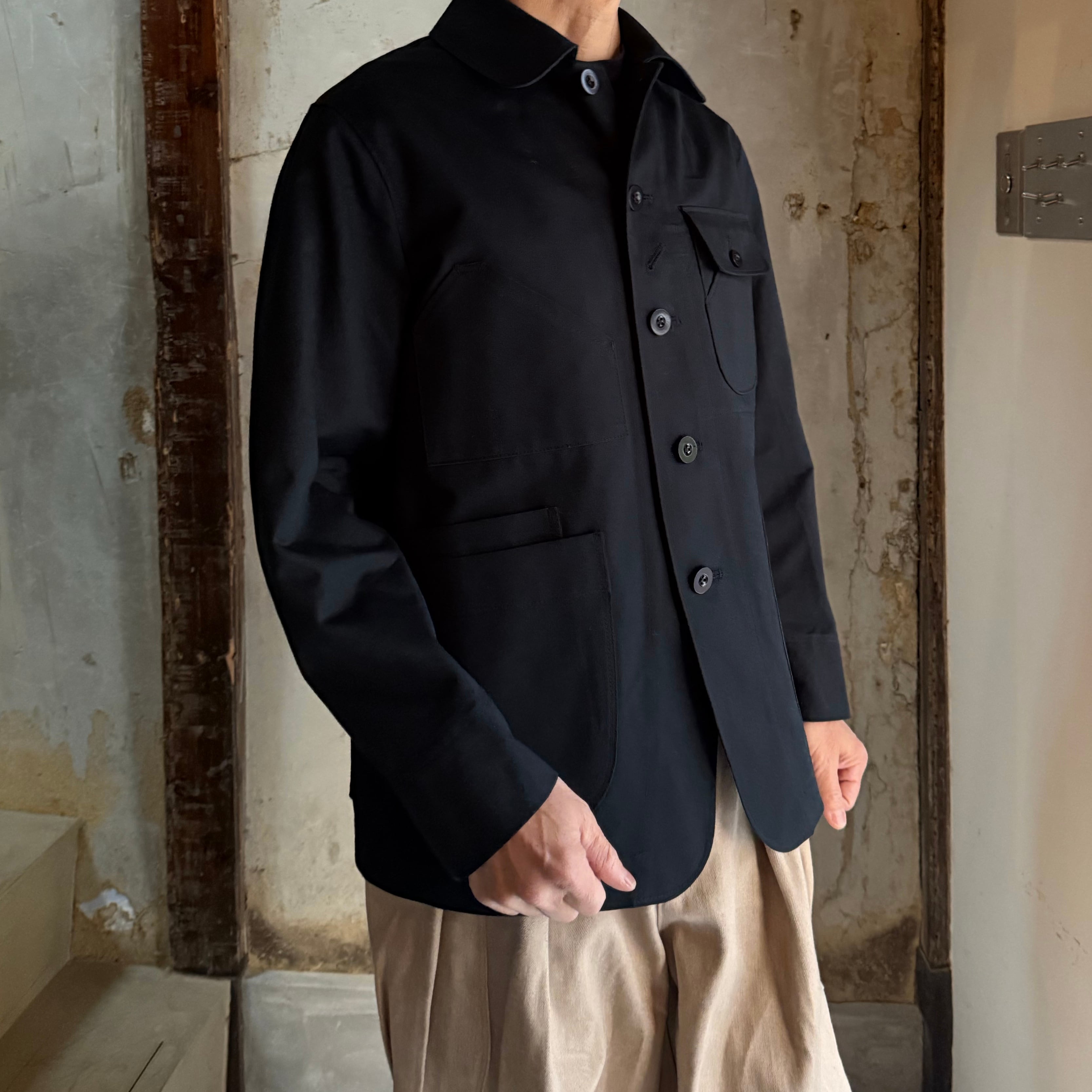 ASEEDONCLOUD アシードンクラウド HW meeting jacket/Bizenichigo HW ミーティングジャケット/備前壱号 #252207 Charcoal size S