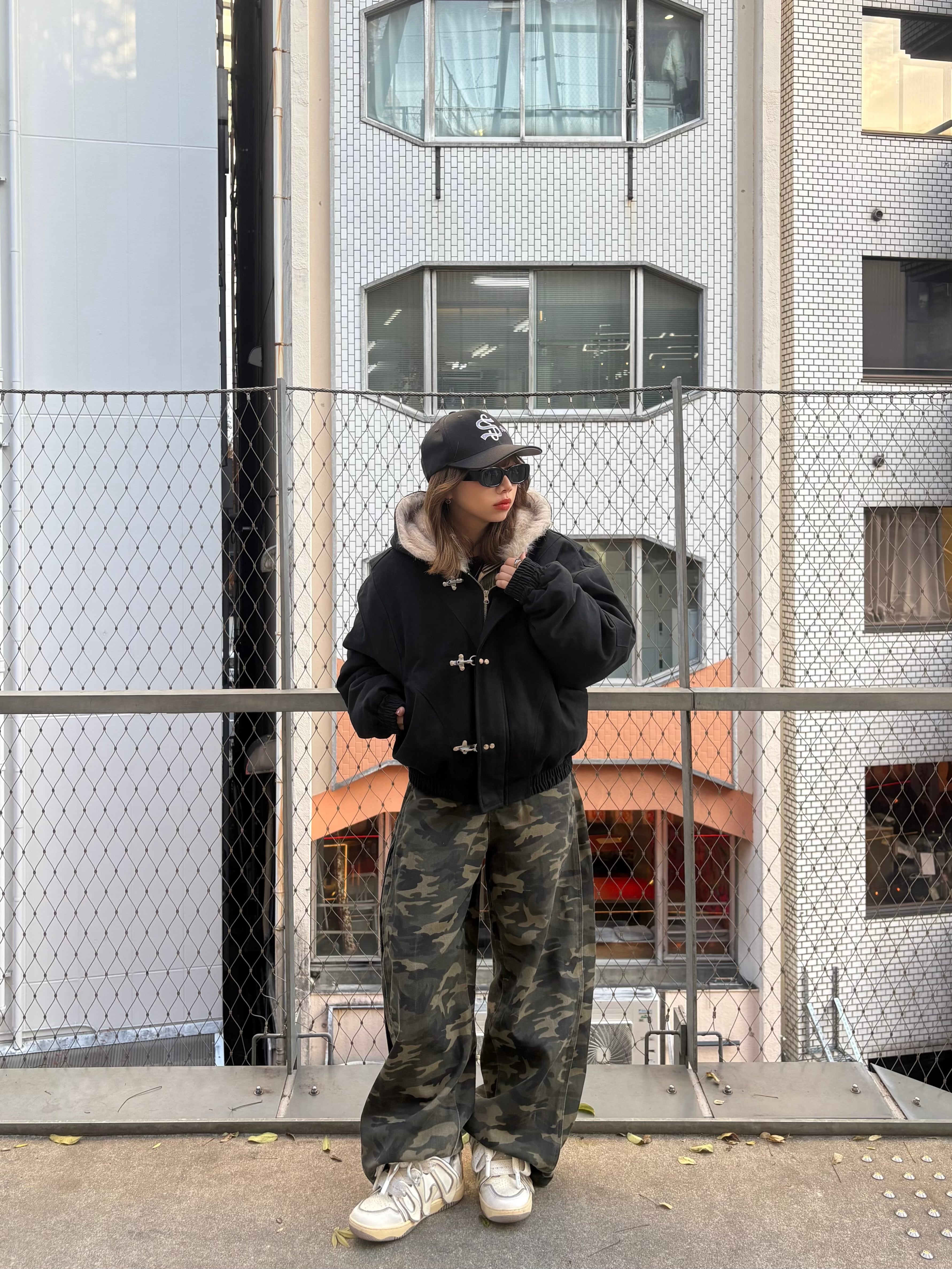 ファー付きファイヤーマンジャケット el1481 | elev fashion store