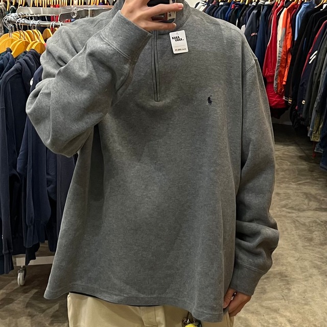 【Ralph Lauren/ラルフローレン】ハーフジップニット