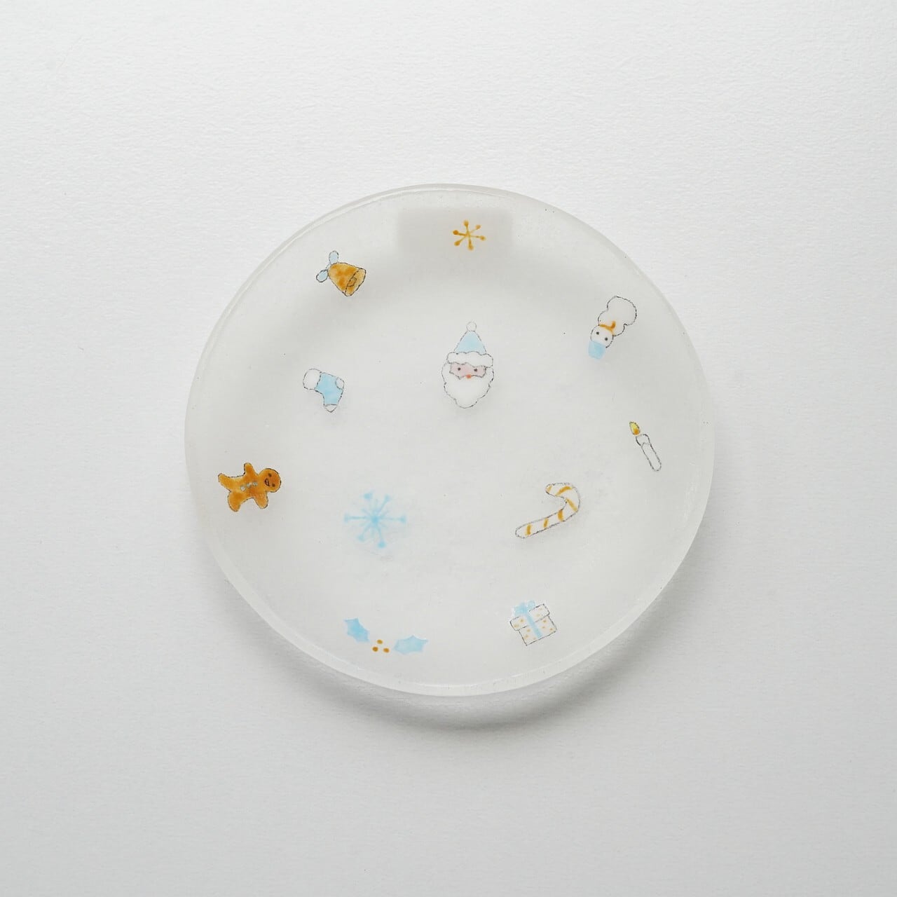 【松本みどり】クリスマス小皿 B