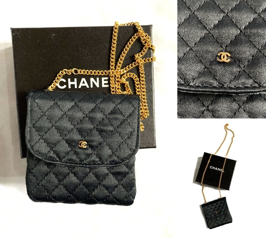 新品 CHANEL シャネル ミニ マトラッセ ゴールド チェーン バッグ