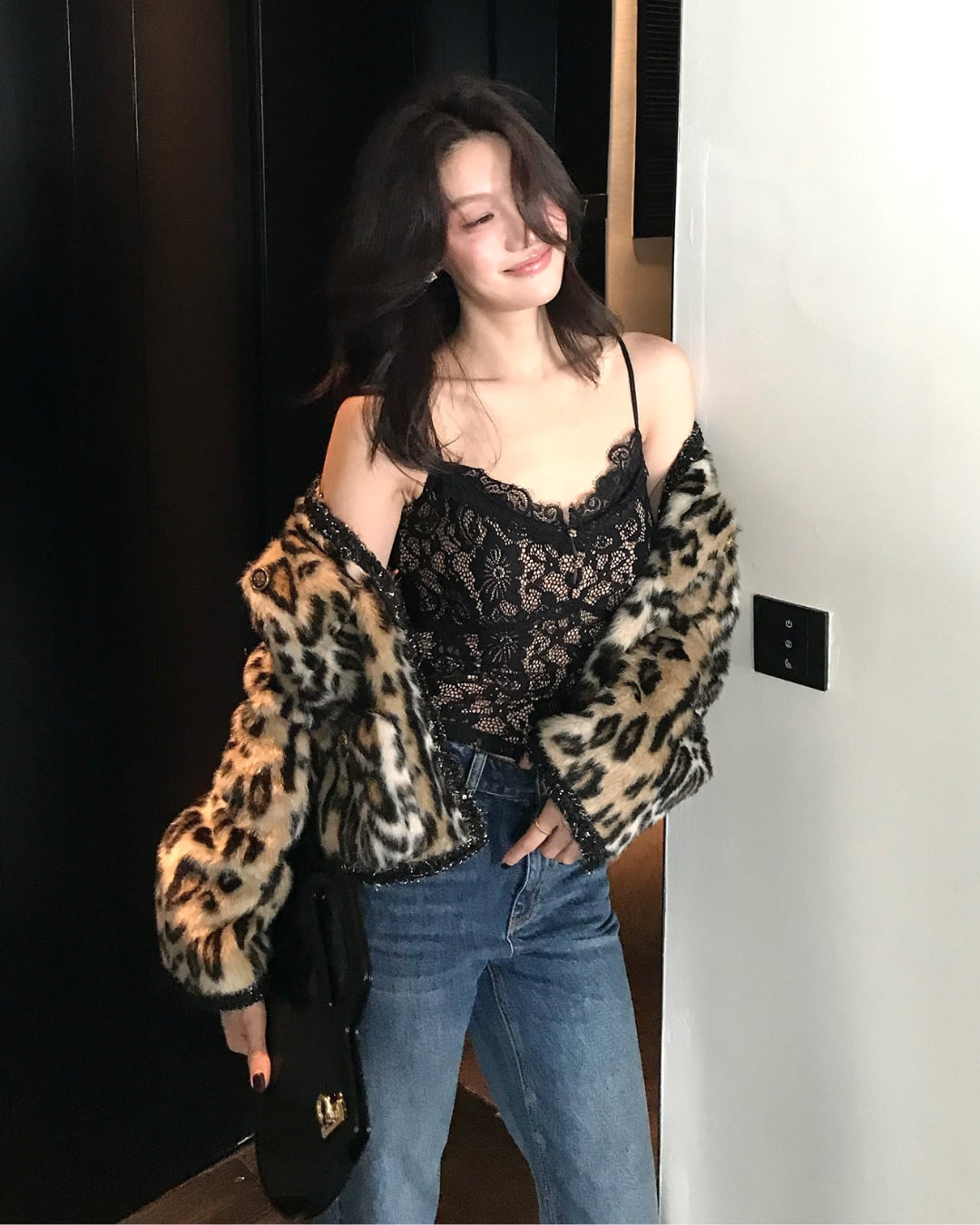 レースストラップキャミソールトップス A25537