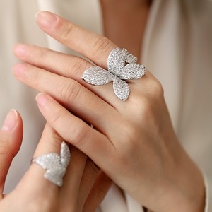 bijou botanical ring（2type）<a839>