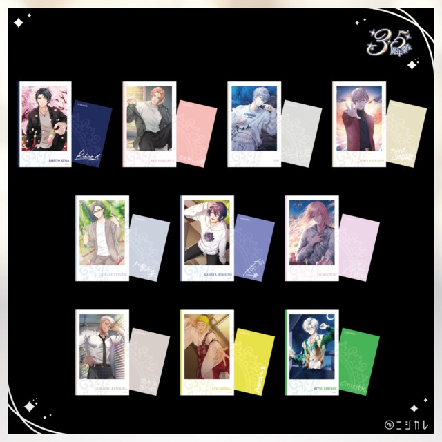 【コンプセット】ニジカレ ランダムチェキ風カードVol.3【A】