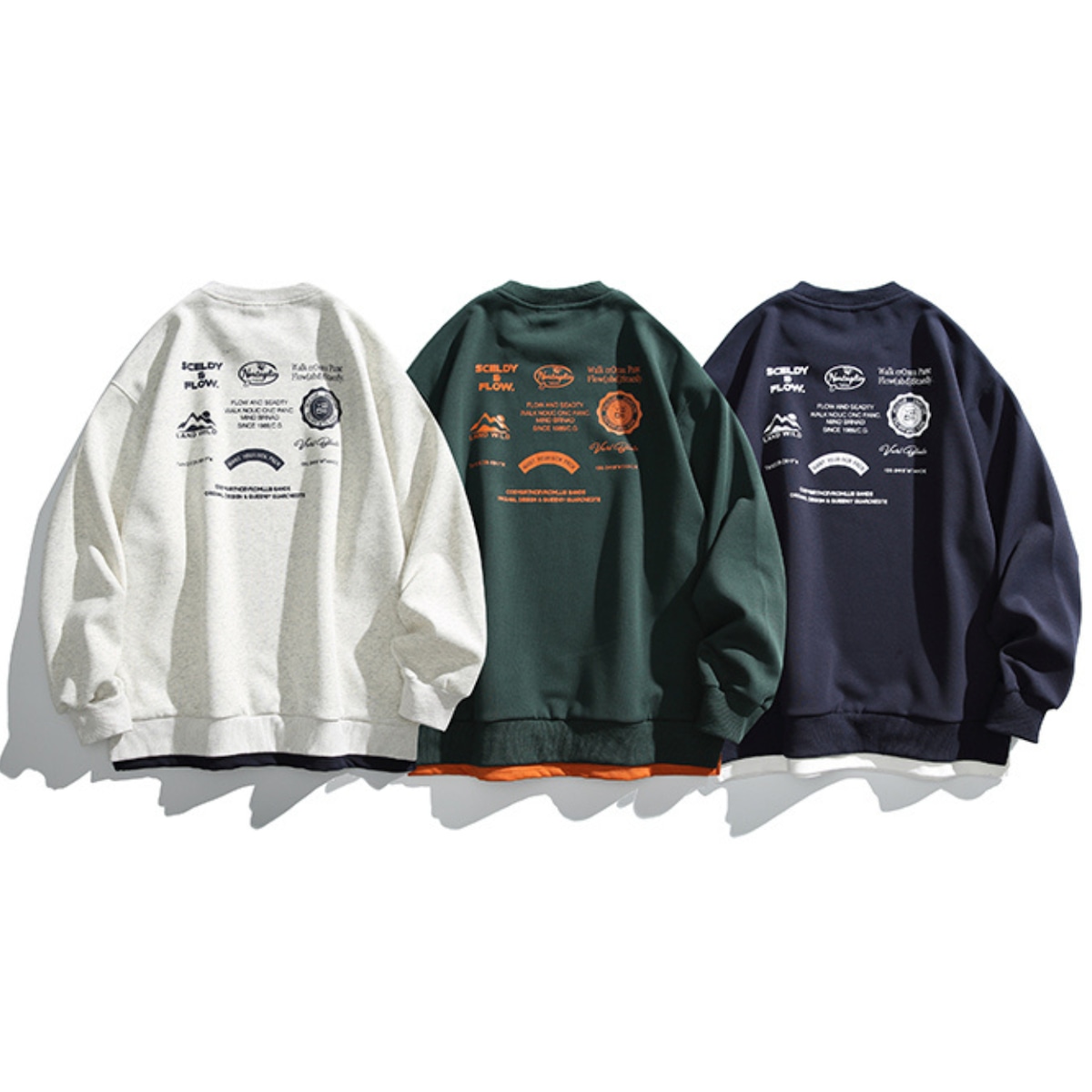 フェイクツーピーススウェット 3color N00295 | nicoilo |ニコイロ
