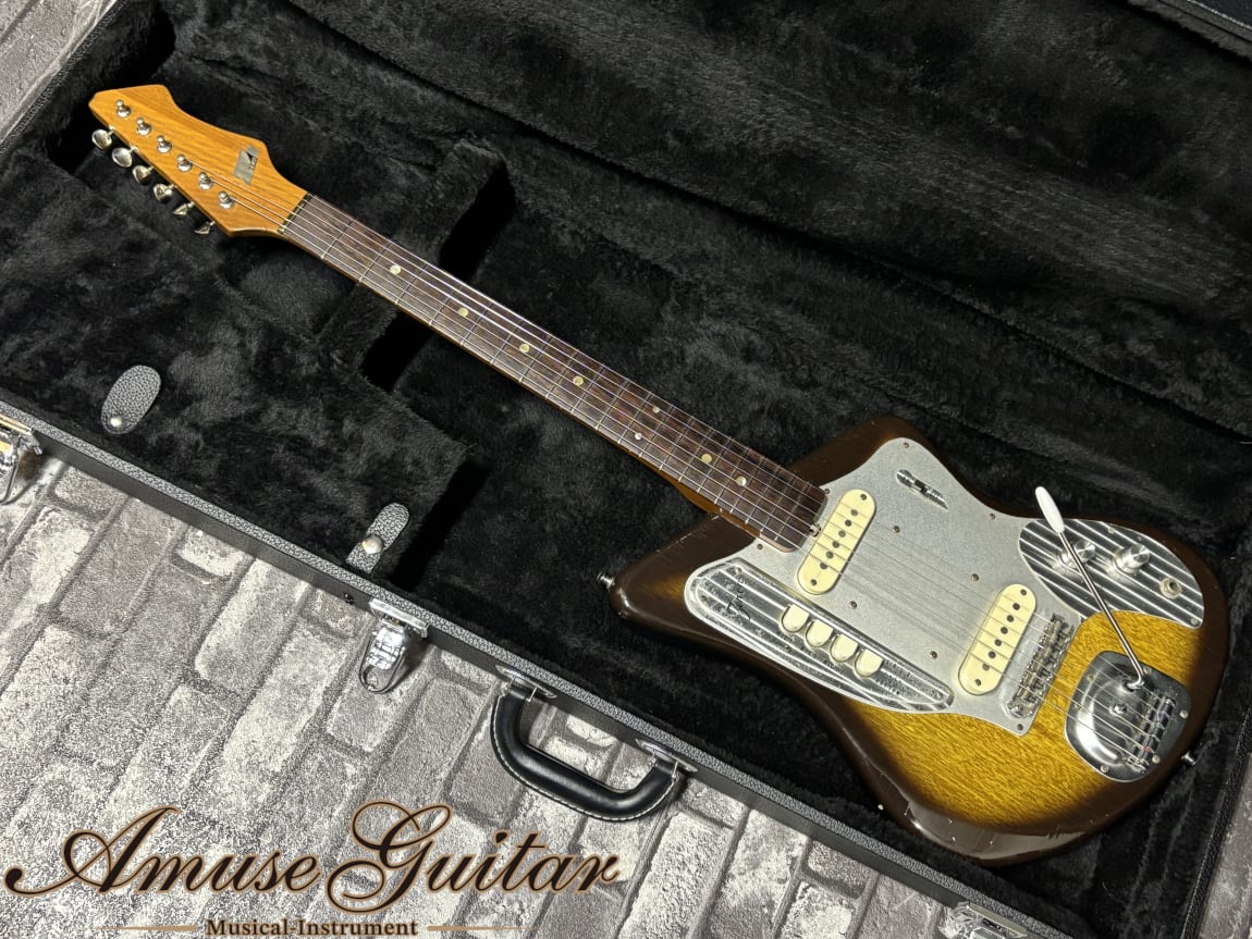 Zen-On ZES-170 # Sunburst 1960年代製【Vintage Japan / Brass Nut