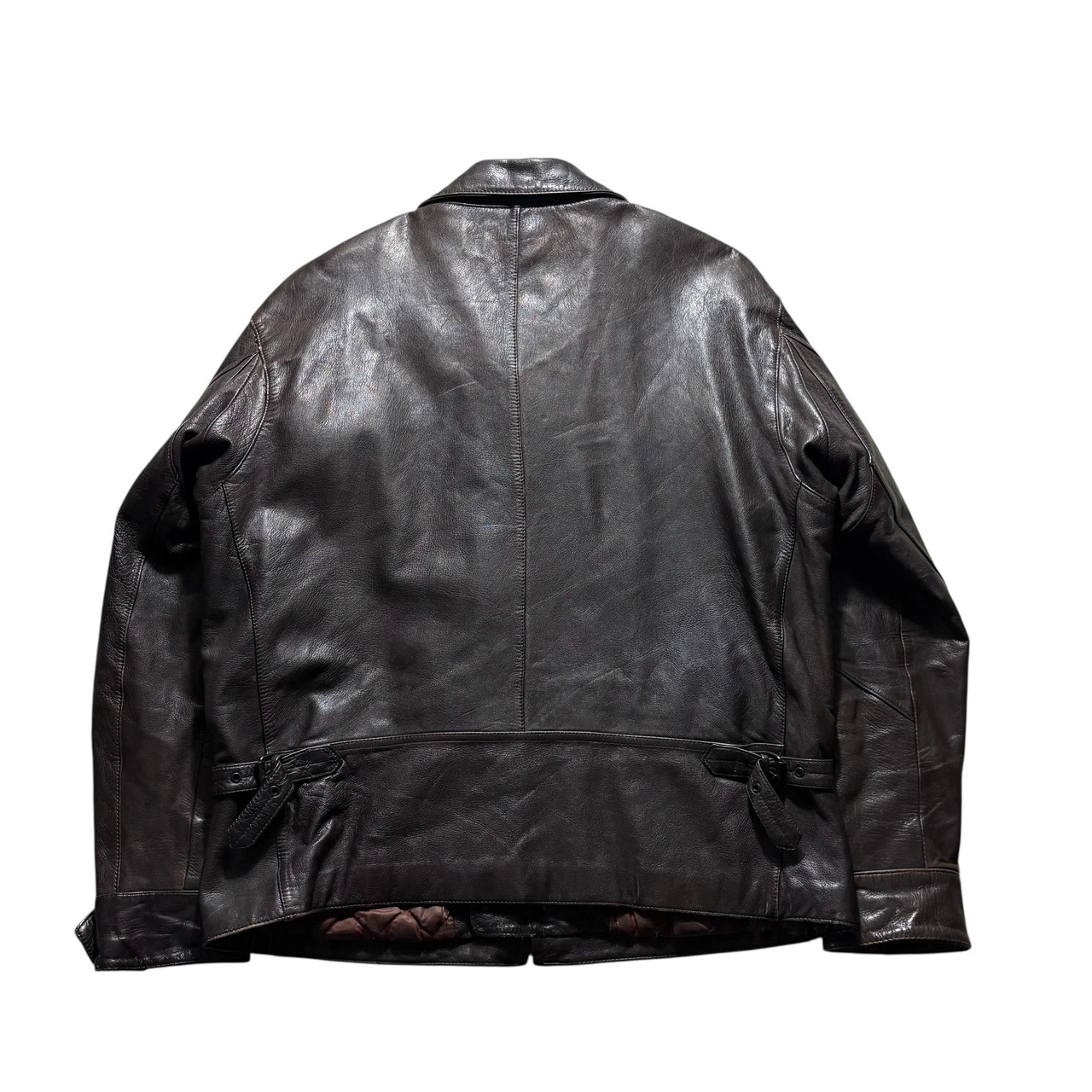 vintage 1980’s BANANA REPUBLIC leather sport jacket