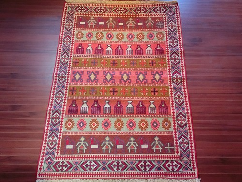 ペルシャ産　手織り キリム　KA20