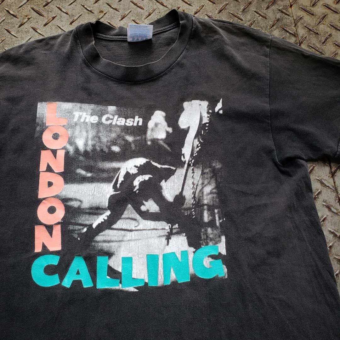 90s ノンオフィシャル　the  CLASH クラッシュ　TEE ヴィンテージ