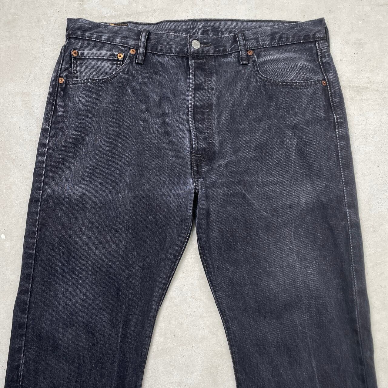 Levi's リーバイス 501 ブラックデニムパンツ ストレート メンズW36