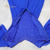 社交ダンス 衣装 ワンピース ドレス 青 レース 軽い 薄い パーティドレス 発表会 Sanline サンリーヌ 日本製 ブルー系 リーズナブル フェミニン シンプル エレガント 薄手 伸縮性 おしゃれ パーティー コスチューム レディース ドレスアップ