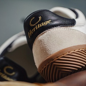 Retro German Trainer White Black Sneakers / レトロ ジャーマン トレーナー ホワイト ブラック スニーカー