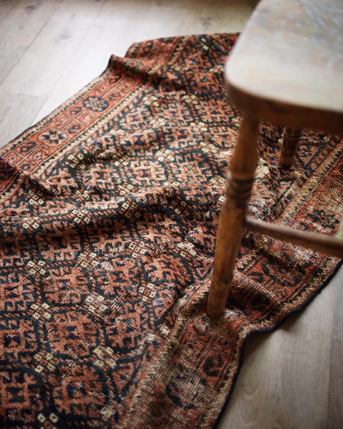 081】Semi Antique Sistan Baluch rug 1940's | ヴィンテージ