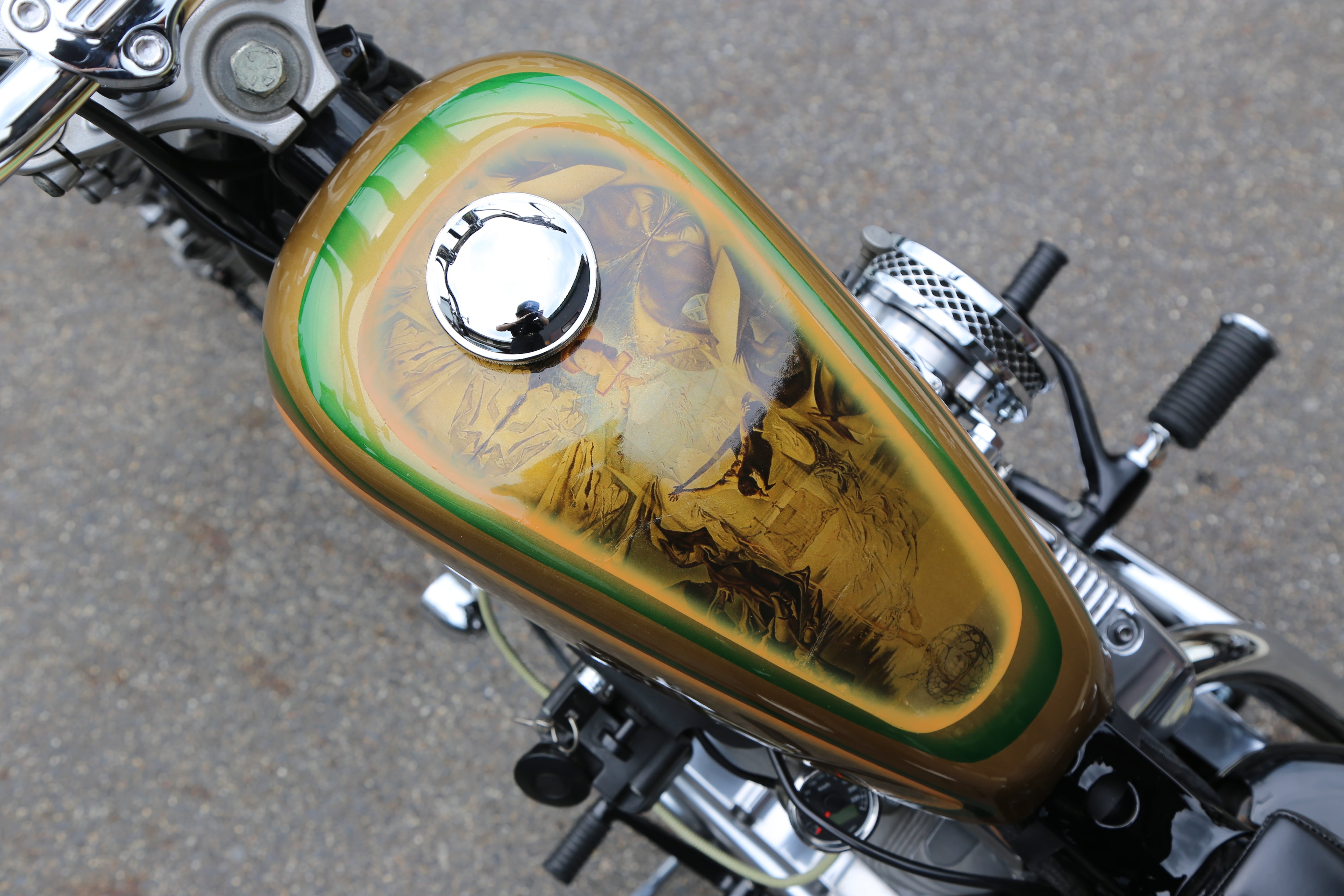 2005-XL883 コンプリートチョッパー | Whale Custom