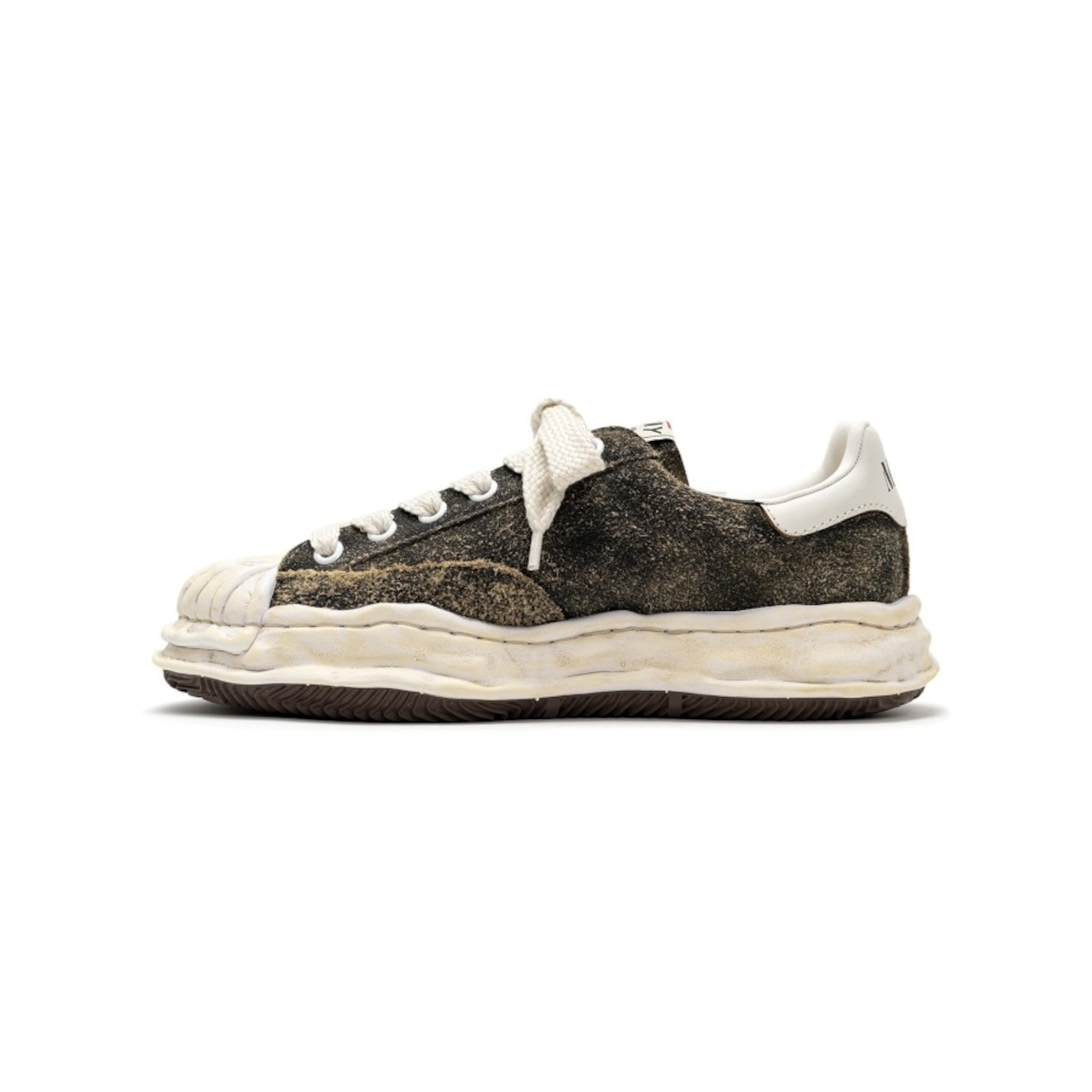 【Maison MIHARA YASUHIRO】"BLAKEY" OG Sole Vintage Suede Low-top Sneaker - 2
