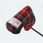 3サイズから選べるHarris Tweedを使用したパターカバー（ピン型・マレット型対応）HT_09PT