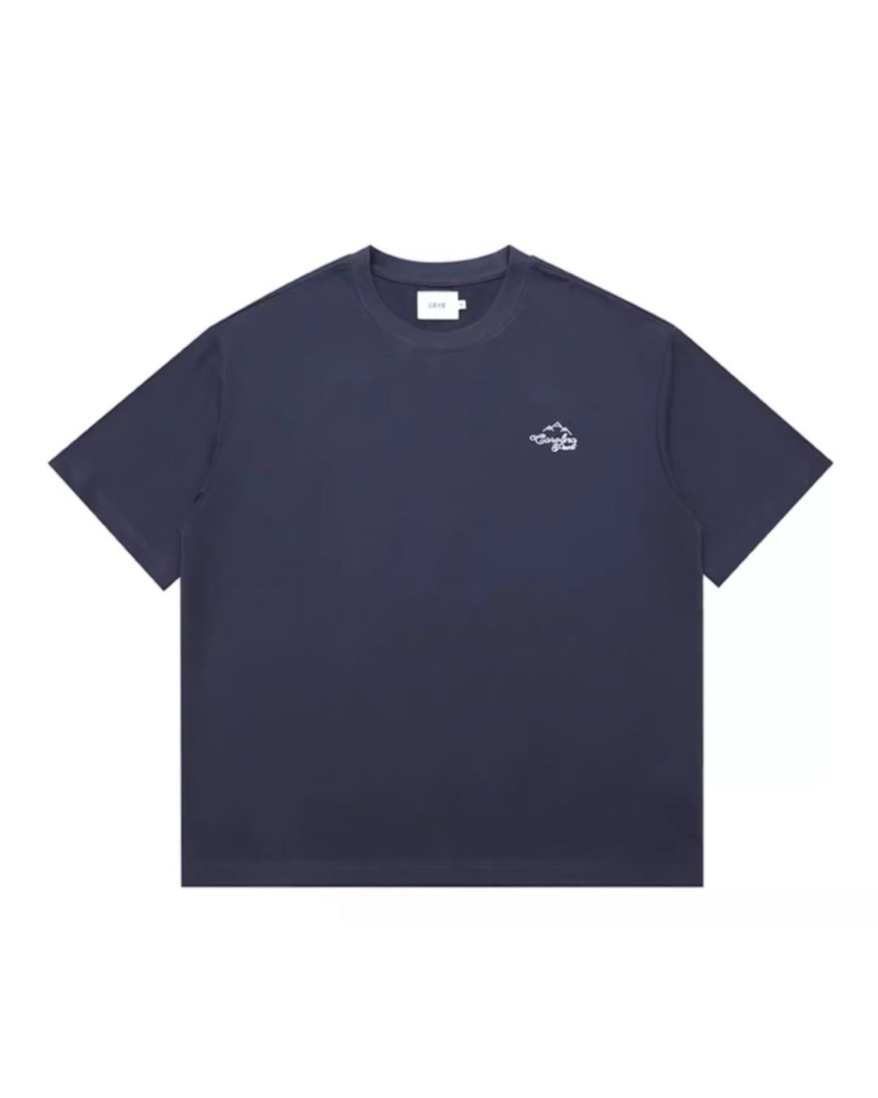 バックプリントボックスシルエット半袖Tシャツ S0043