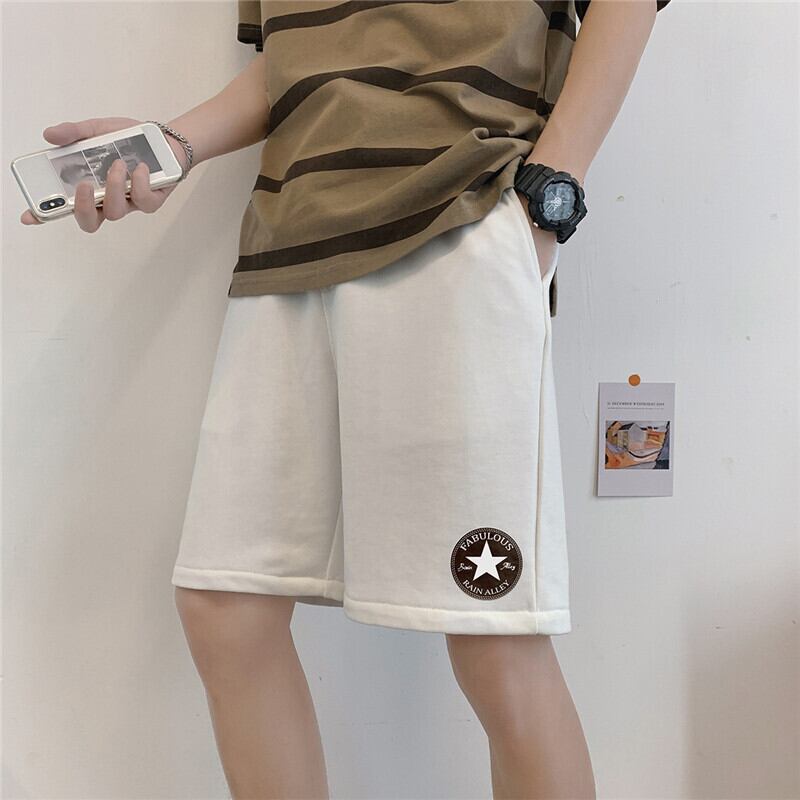 Yidao、ヴィンテージ、夏、新しいトレンド、個性、スタープリントショーツ、eseスタイル、ルーズ、多用途、ショートパンツメンズ-アリババ サマー 夏物 ブルマー ビンテージ hip6-161146883244831