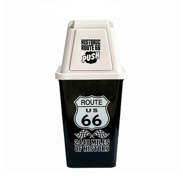 ルート66 20L ダストビン ・ROUTE66 ゴミ箱 ダストボックス インテリア アメリカン雑貨