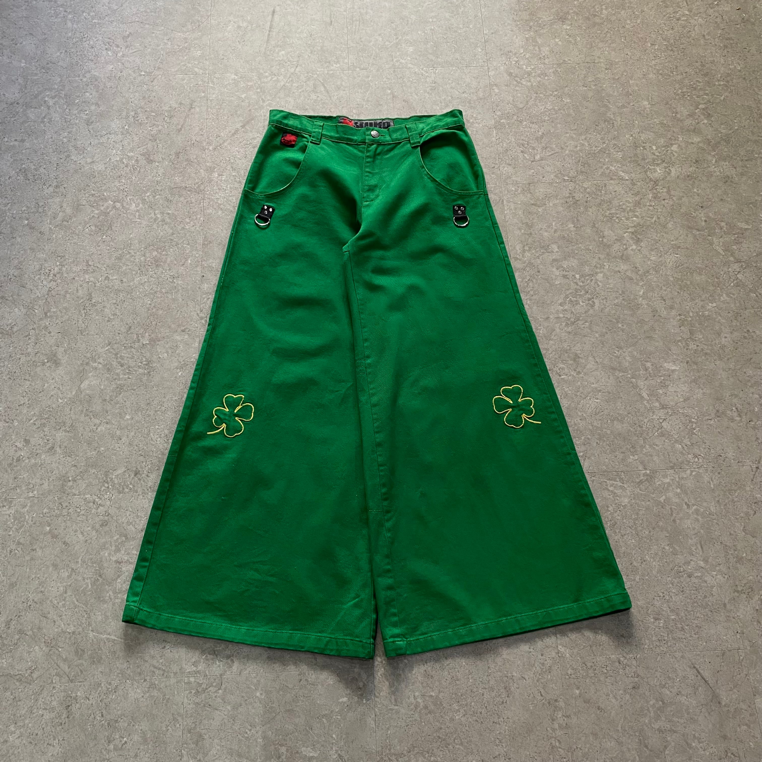 old STUKA wide flare rave pants【仙台店】