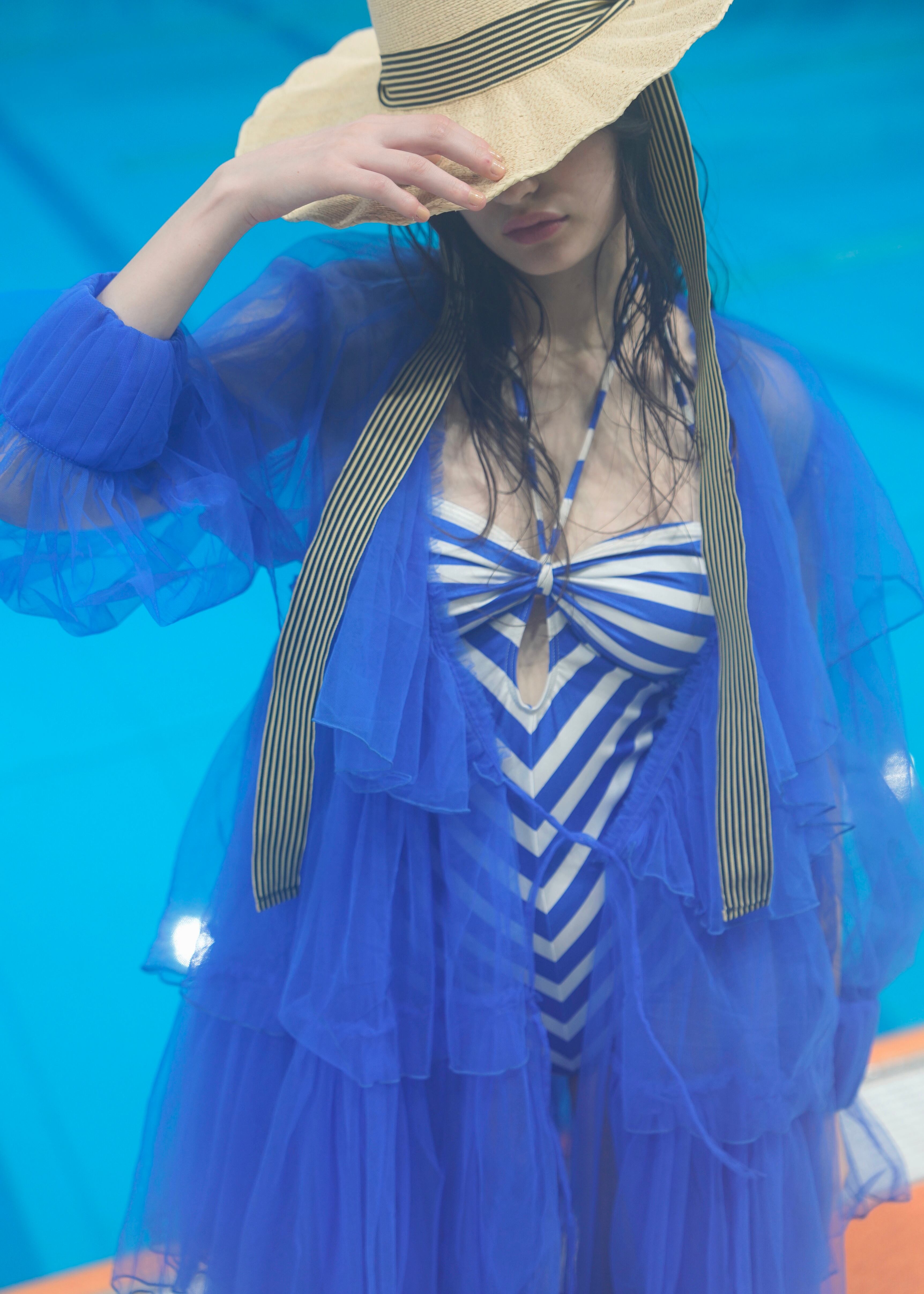 RANUN / BLUE | ORIENT MILLINERY