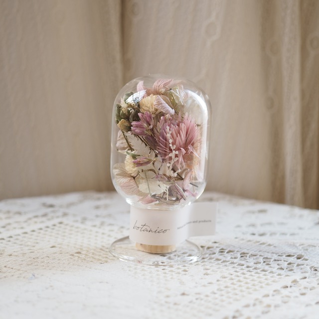 131.コルクボトルアレンジメント  オーバル S