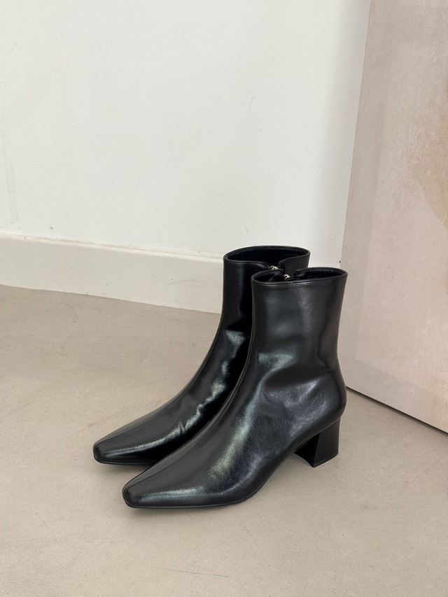 Square Toe Ankle Boots