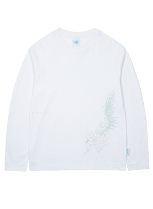 [SAN SAN GEAR] Sansan Gear X NCT WISH Long Sleeve White 正規品 韓国ブランド 韓国通販 韓国代行 韓国ファッション sansan san san sansangear サンサンギア