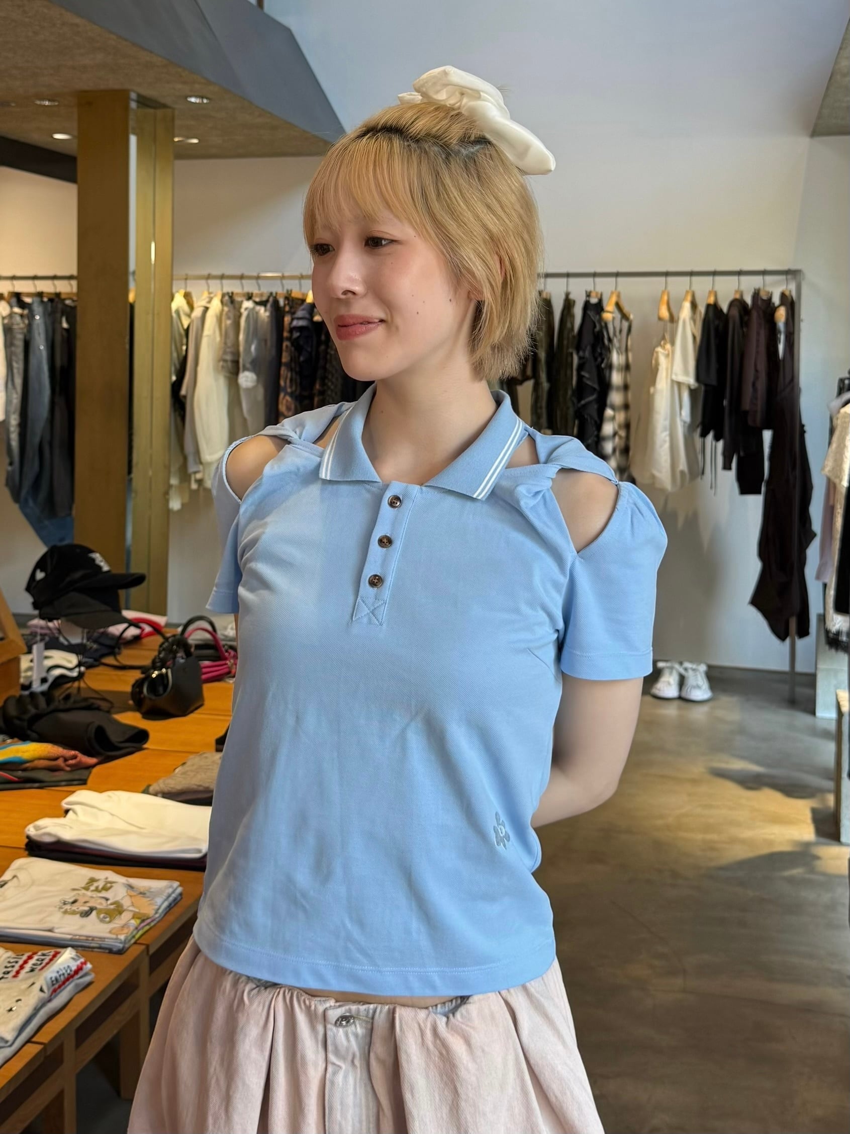 PERKS AND MINI ブラックショートパンツ 26SS】P.A.M Perks And Mini パークスアンドミニ / ショートパンツ