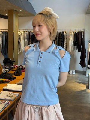 【26SS】P.A.M  Perks And Mini パークスアンドミニ / APPARITION TWISTED POLO TOP / ポロシャツ
