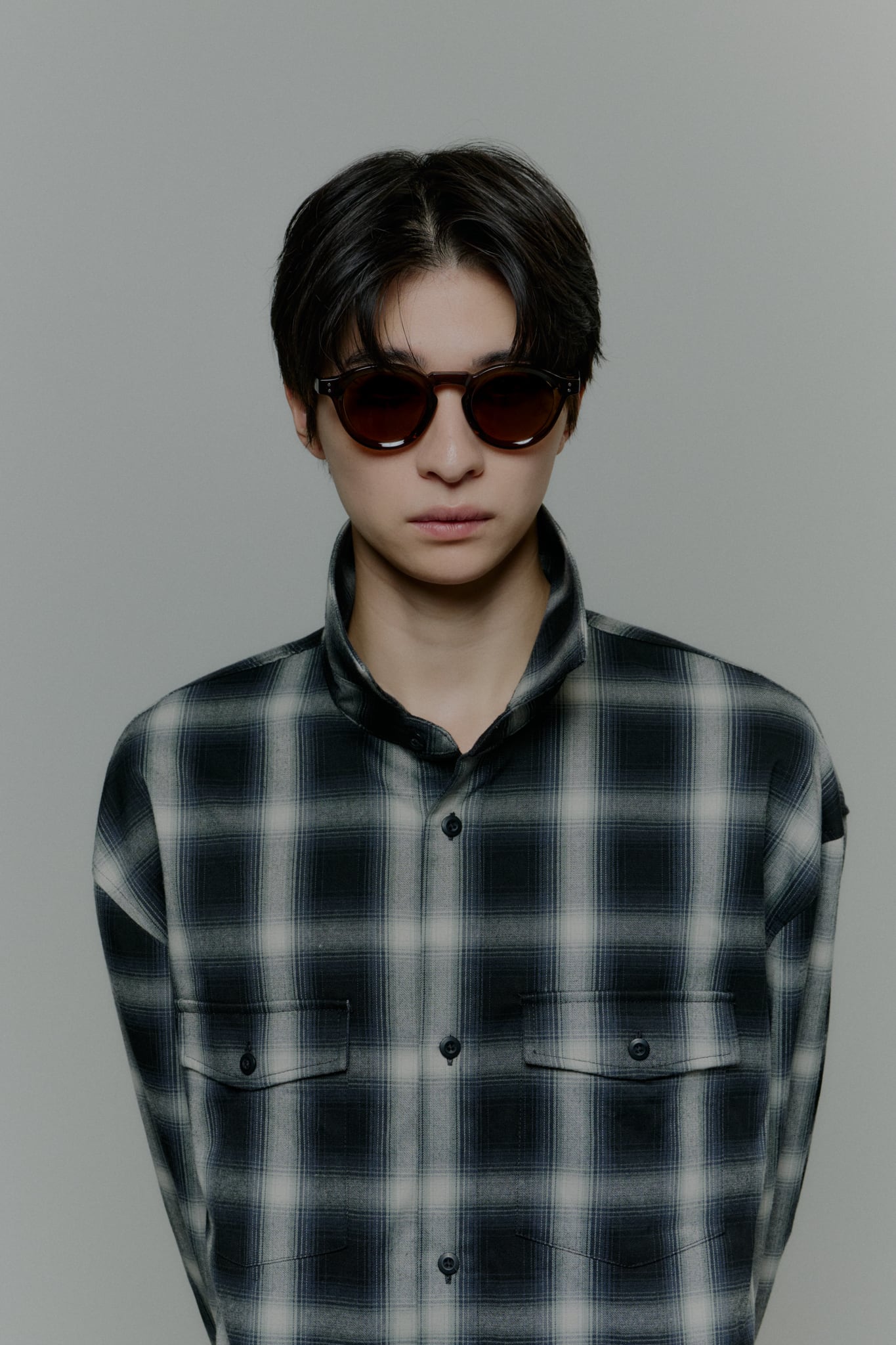 GANIE Noele | black×brown 調光レンズ Noele | brown×brown | GANIE