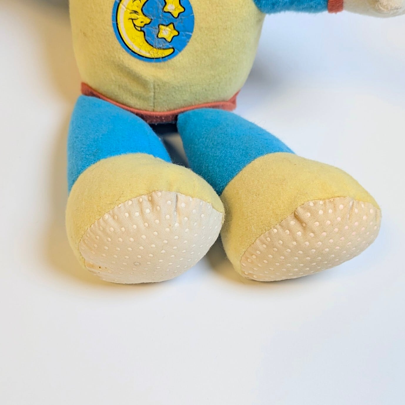 ☆VINTAGE 1990☆ 【 DISNEY / ディズニー ミッキーマウス ( Mickey Mouse ) 】Mickey Mouse Face Lights Up Bedtime doll / パジャマミッキー / ぬいぐるみ / plush toy 〚アメリカン雑貨 アメトイ〛