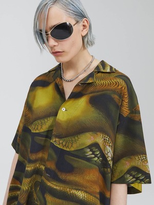 EYTYS | ALONZO SHIRT (OLIVE LIZARD)