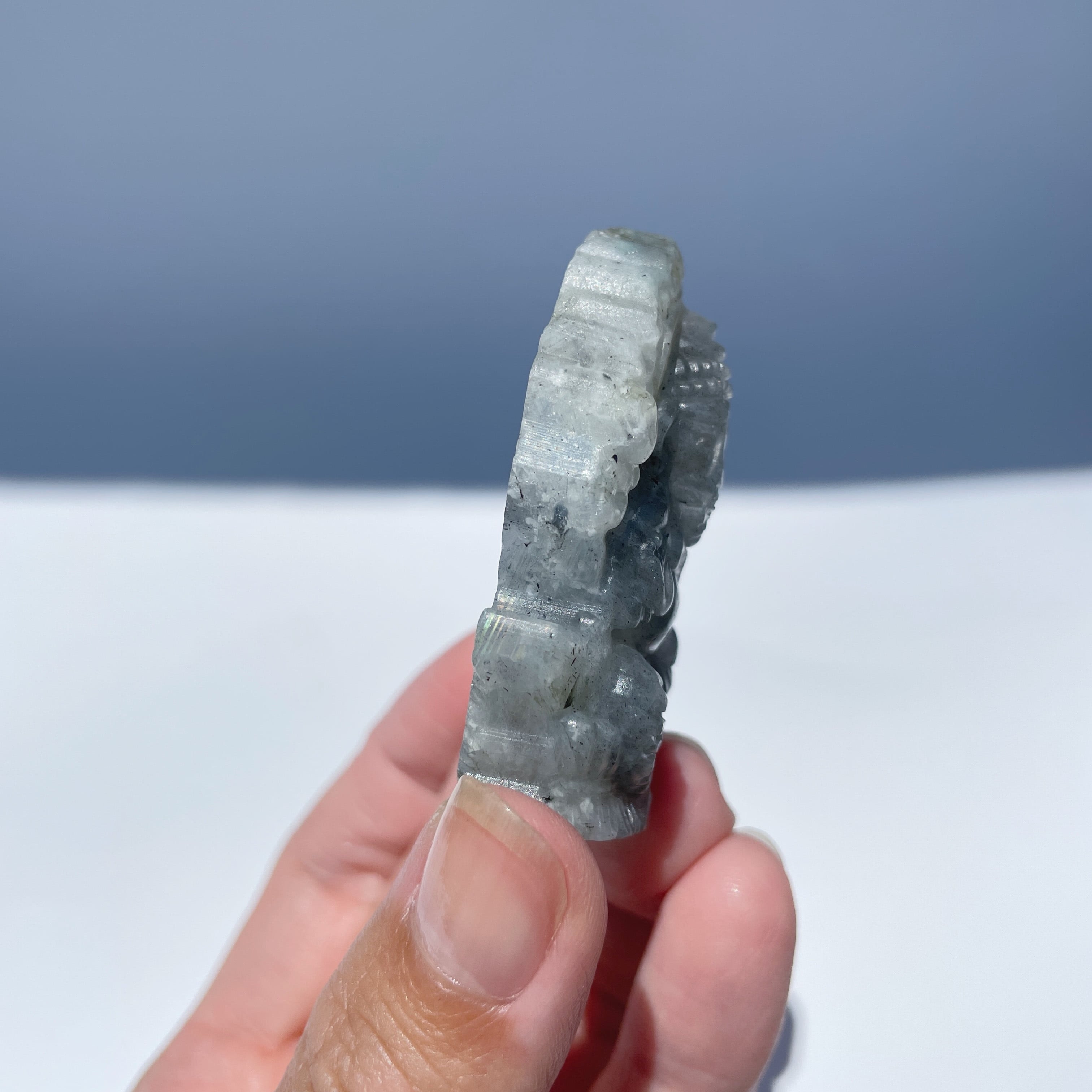 ラブラドライトガネーシャ01◇Labradorite Ganesha◇天然石・鉱物