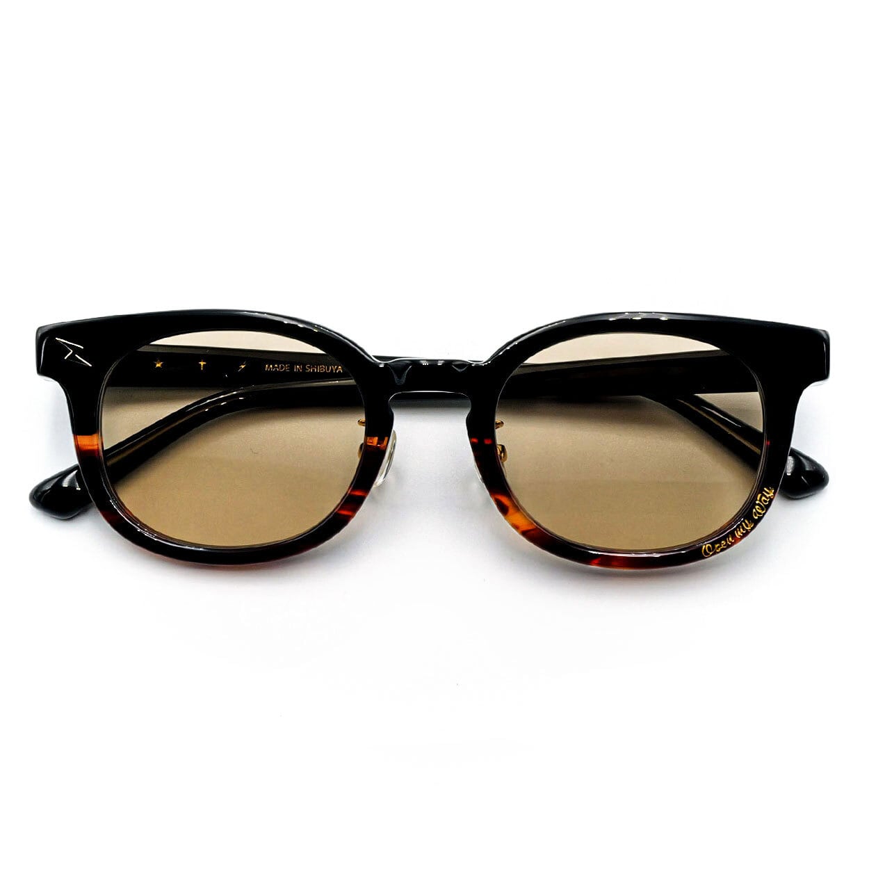 ⚡︎ Khakiレンズ / Open 2・Brown sasaフレーム ⚡︎