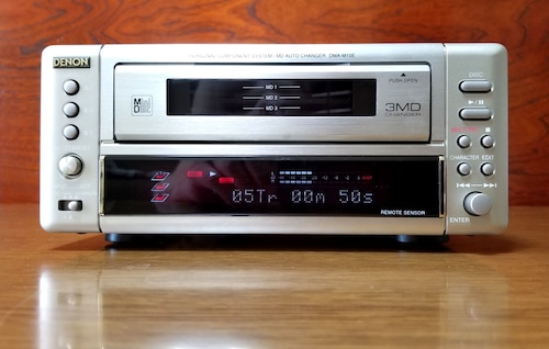 DENON DMA-M10E MDオートチェンジャーデッキ MDLP非対応 録・再生 完動品・動作保証