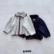 韓国子供服 / growb / パイル ジャンパー / 秋服 *XS~JM*