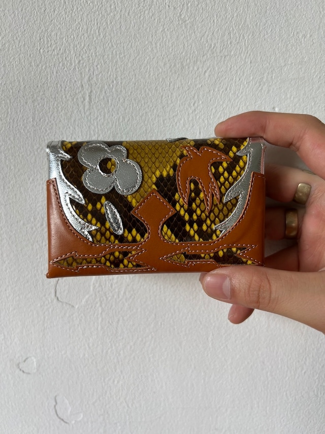 western design cardholder(Yellow)