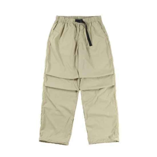 B31-P006 "Knee tuck pants" (Beige)