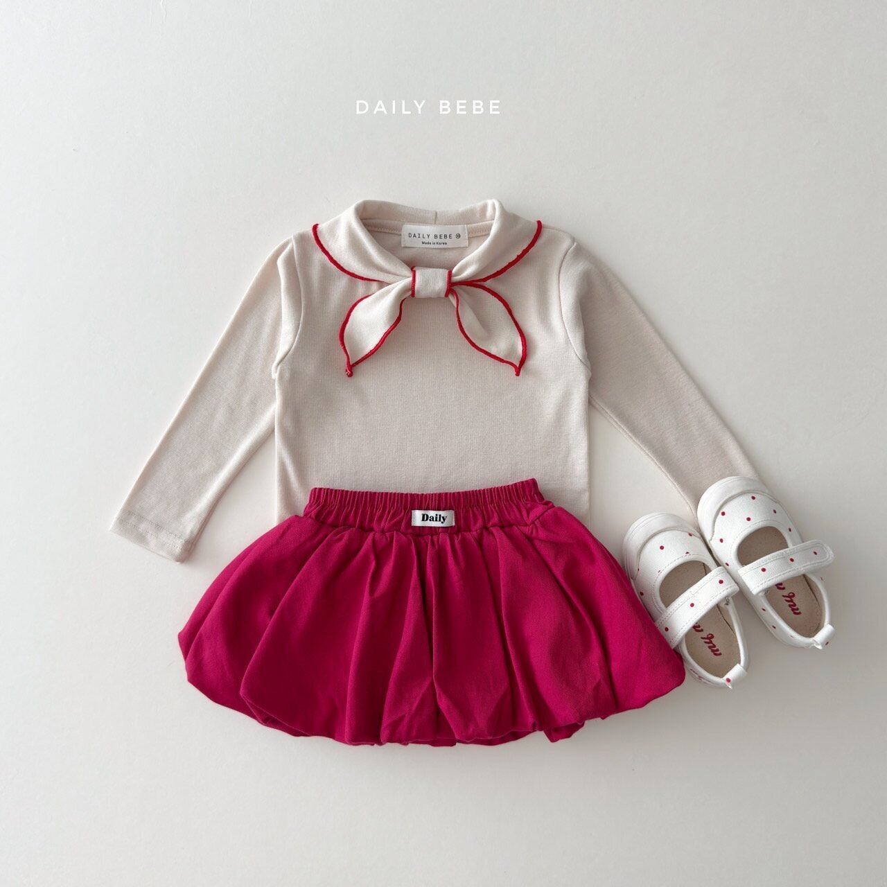 【取寄】Dailybebe スカーフT|秋服|韓国子供服|26/AT