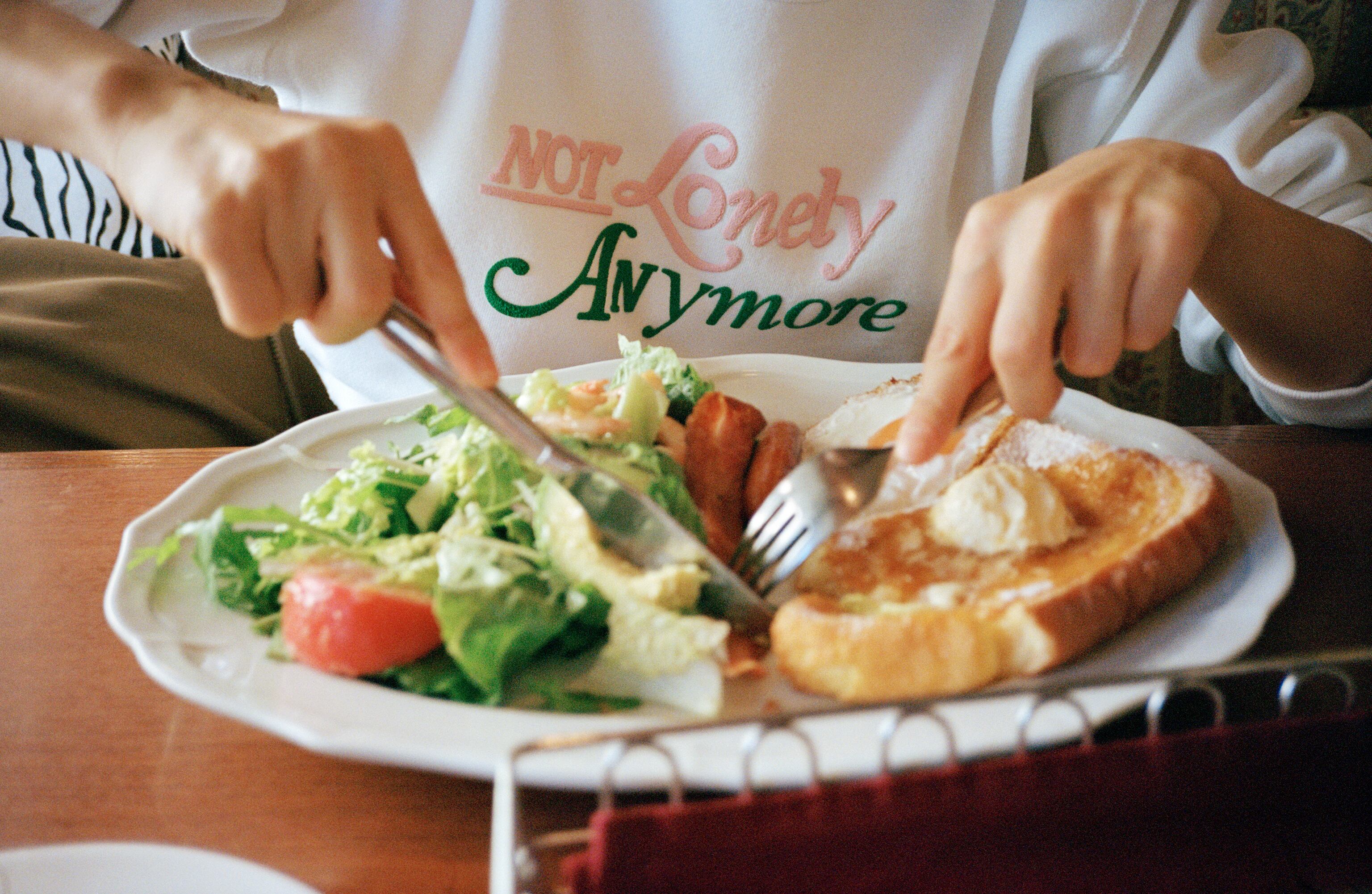 Not Lonely Anymore Crew Sweat shirt White | notlonely