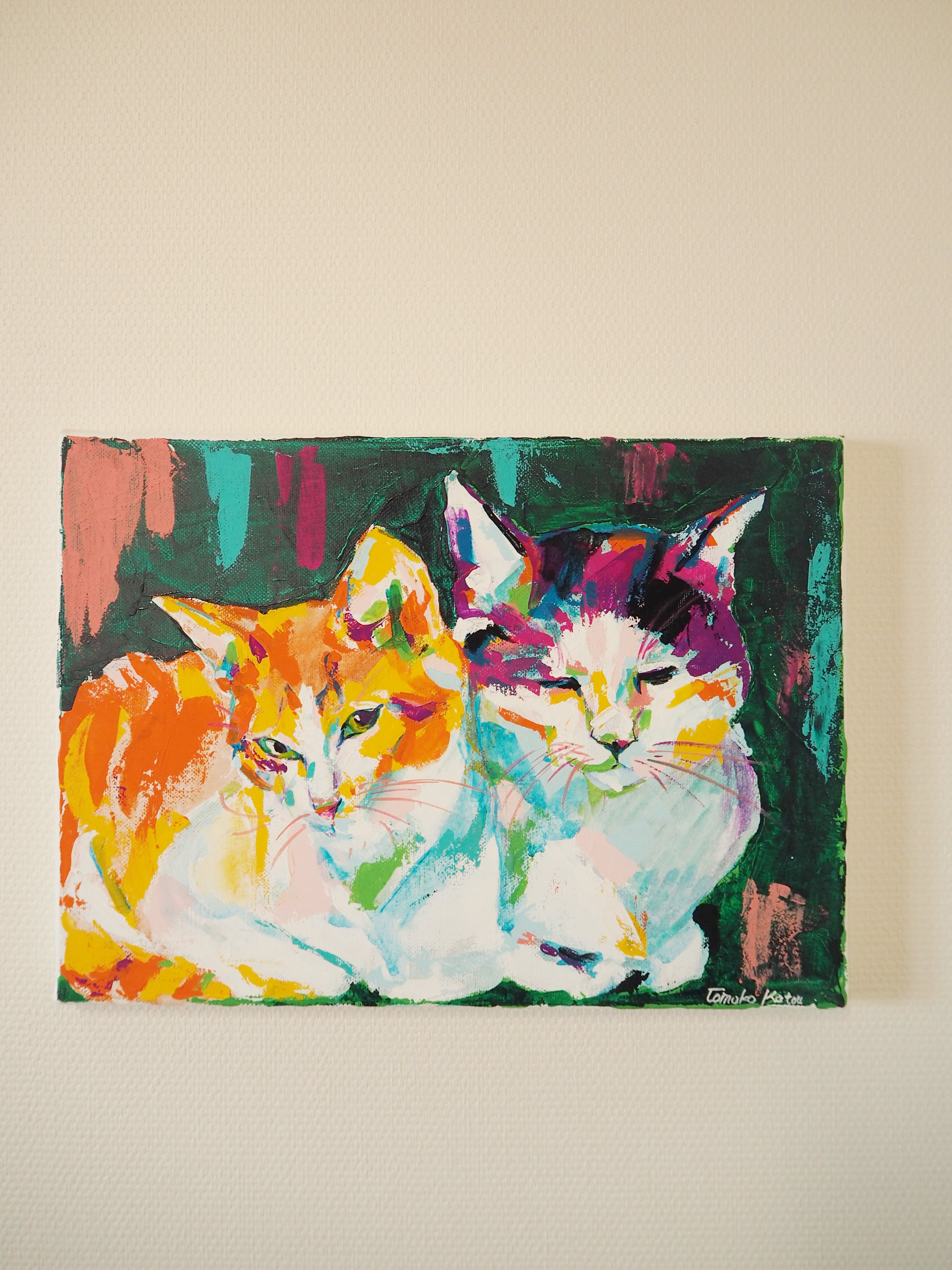 加藤智子】猫絵 | こだわりねこもの ちまじや